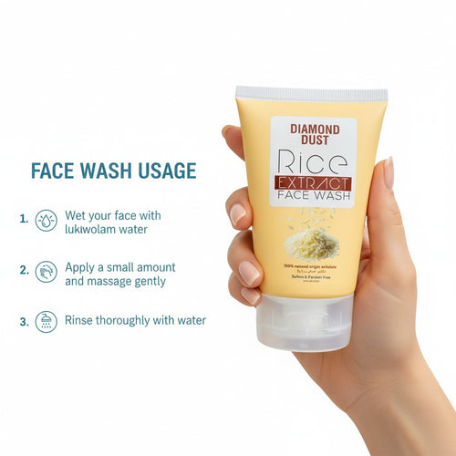 Rice Extract Face Wash | 120ML